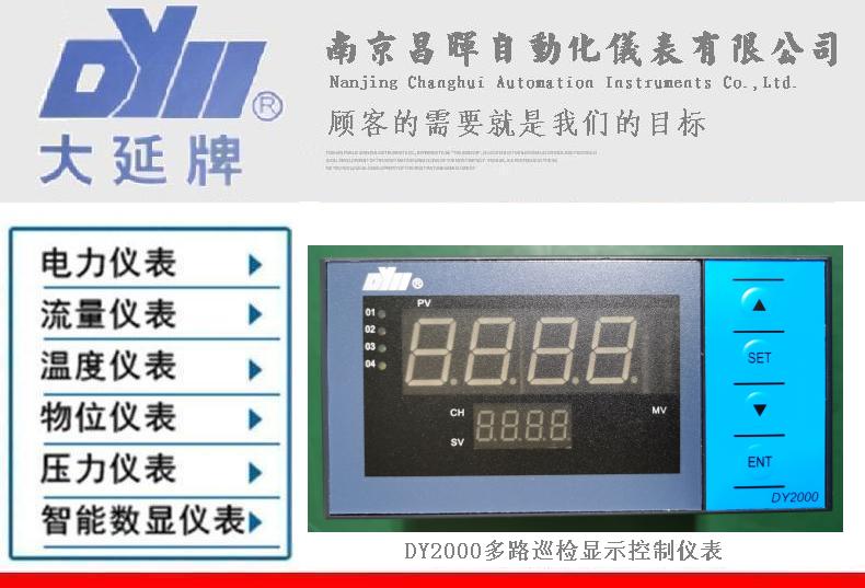DY2000、DY21D0208，DY28D0108、DY29D0108、DY21D1008、東輝儀表、多通道巡檢儀